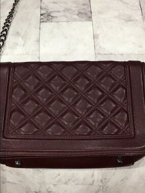 Danier leather quilted bag